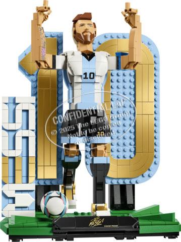Lionel Messi – Fußballlegende Lego-Set