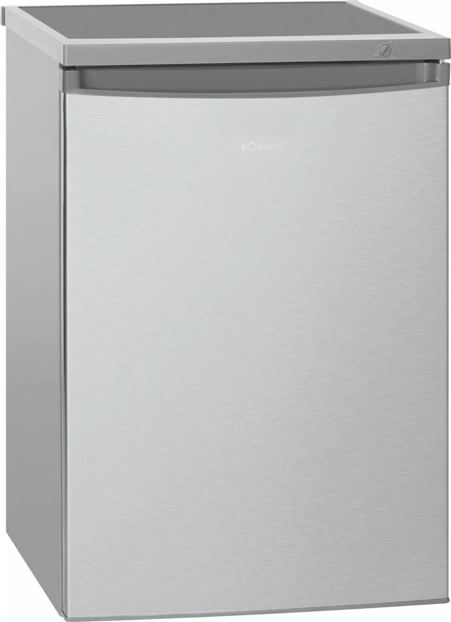KS 2184 inox Kühlschrank mit Gefrierfach