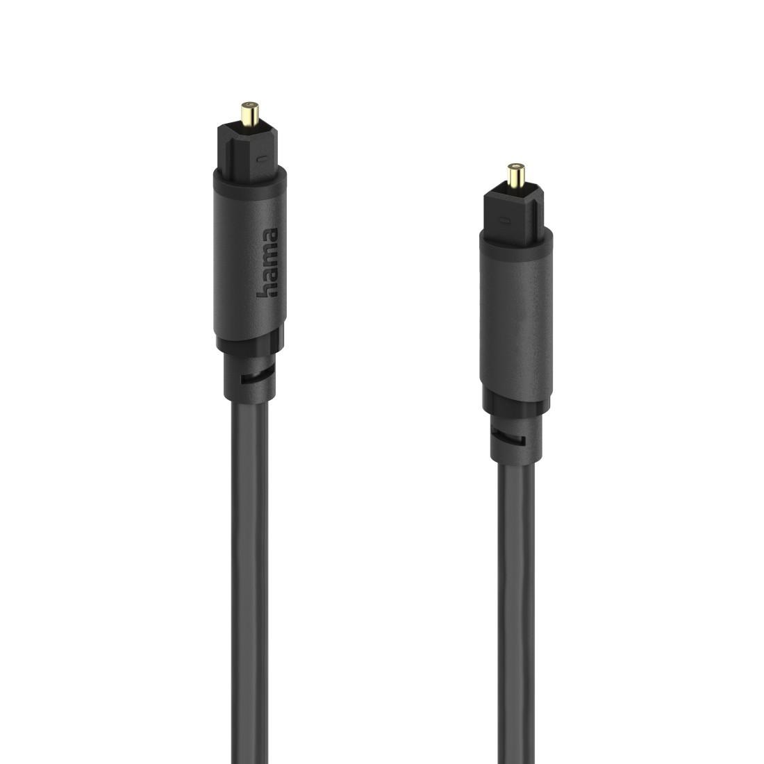 Audio-Lichtleiter-Kabel, ODT-Stecker (Toslink), 1,5 m (00202016)