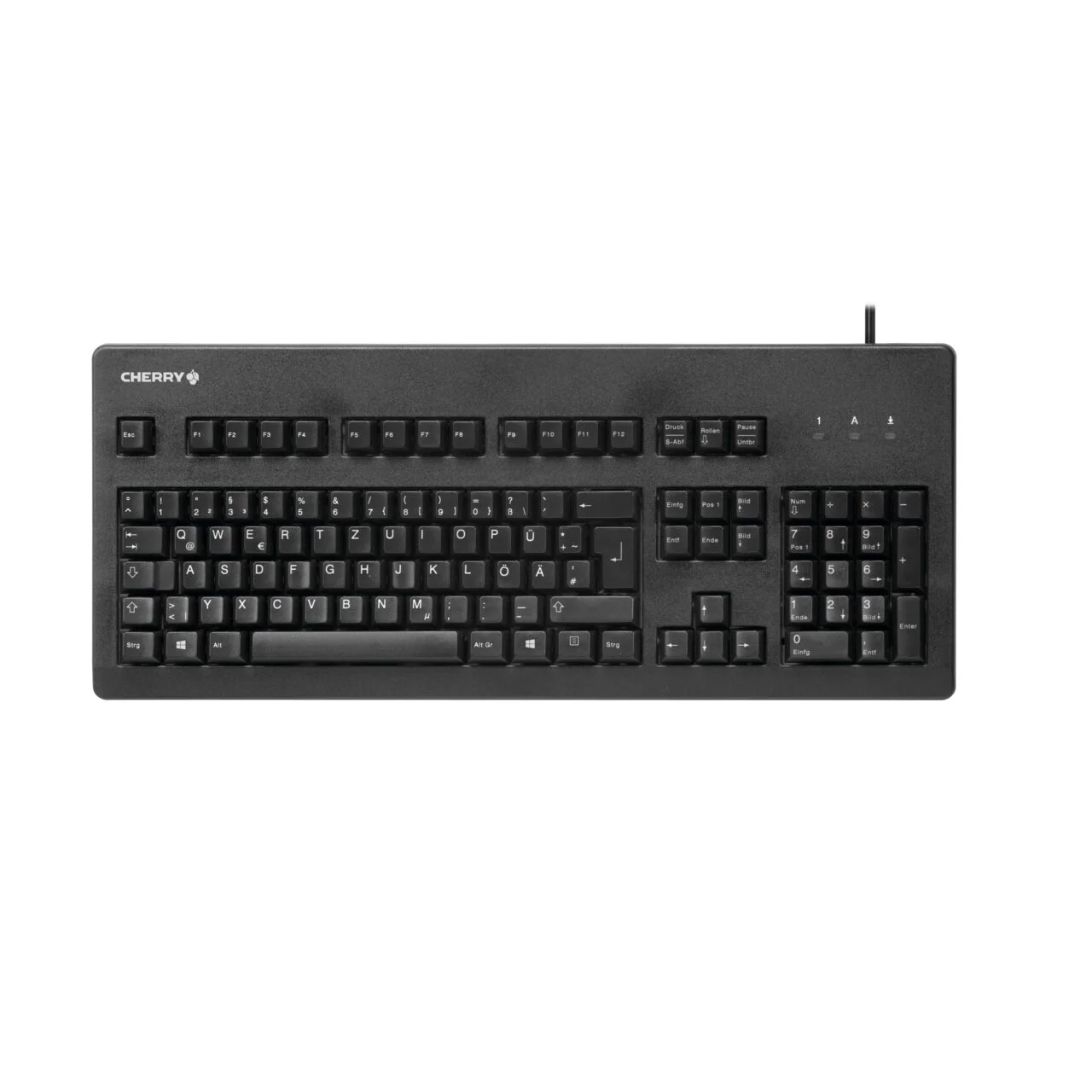 G80-3000 Corded DE-Layout schwarz BLACK SWITCH Tastatur