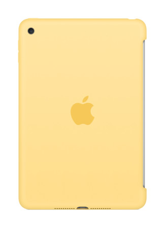 iPad mini 4 Silikon Case gelb