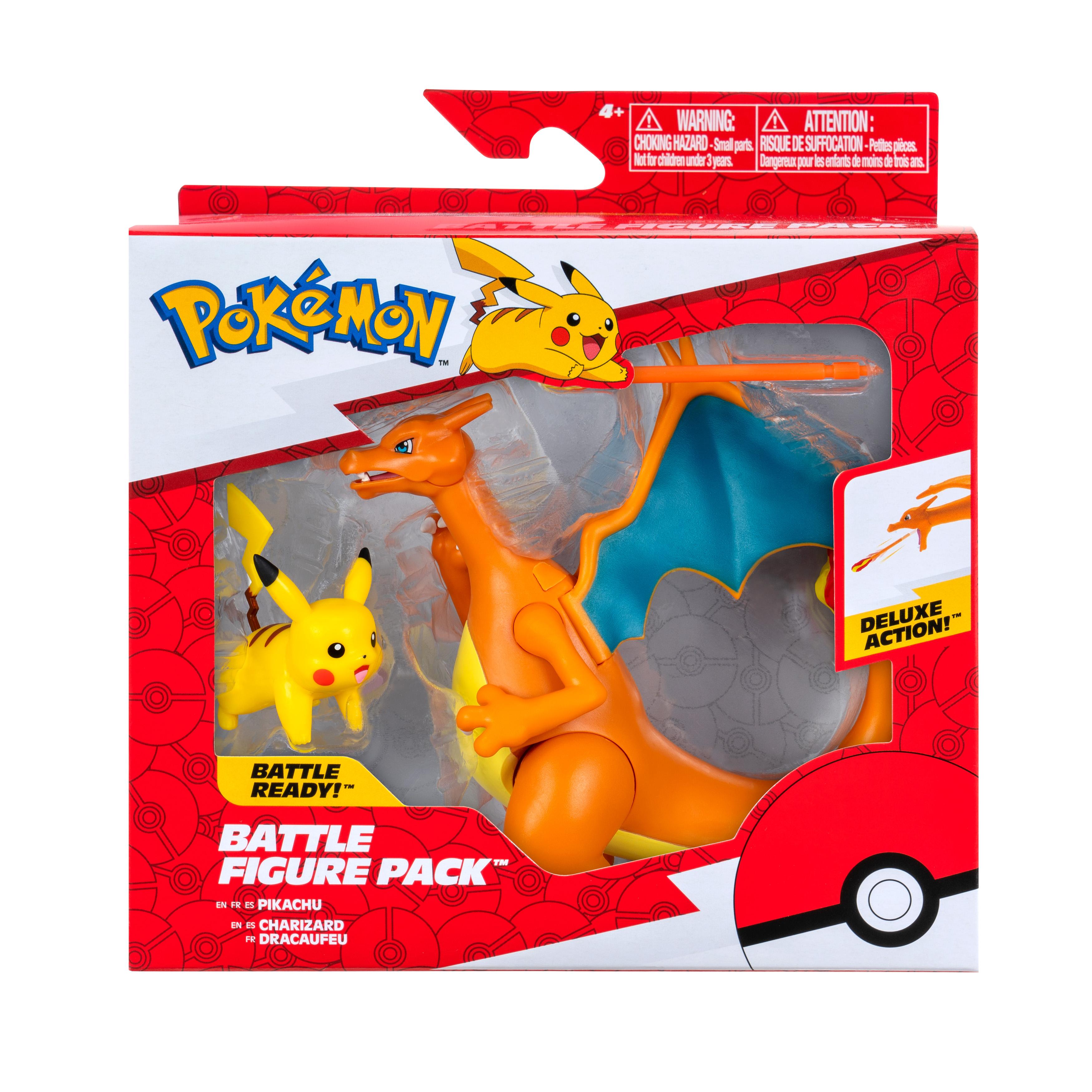 Battle Figuren 2er Pack Glurak & Pikachu