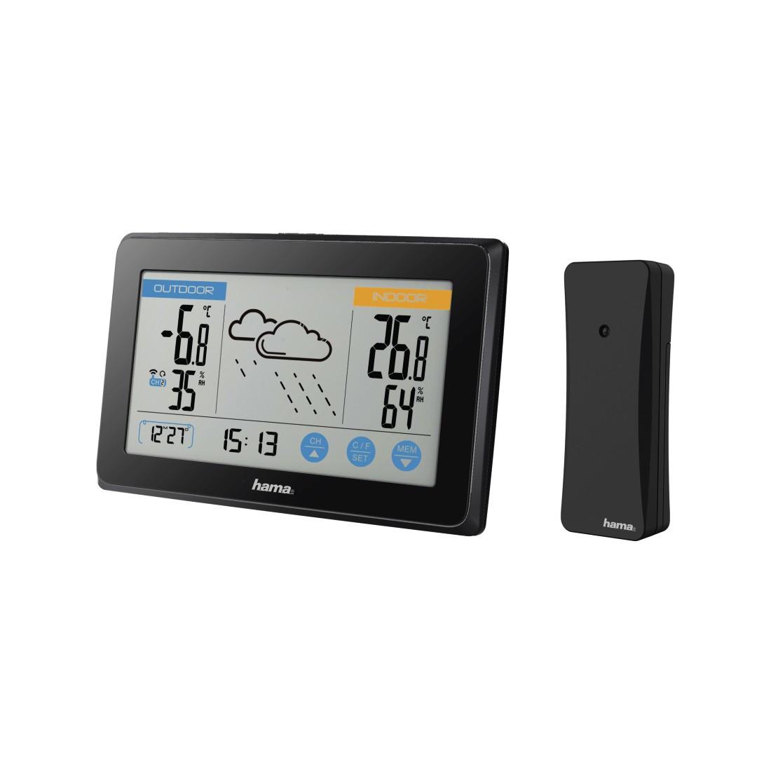 Wetterstation "Touch", Schwarz (00186314)