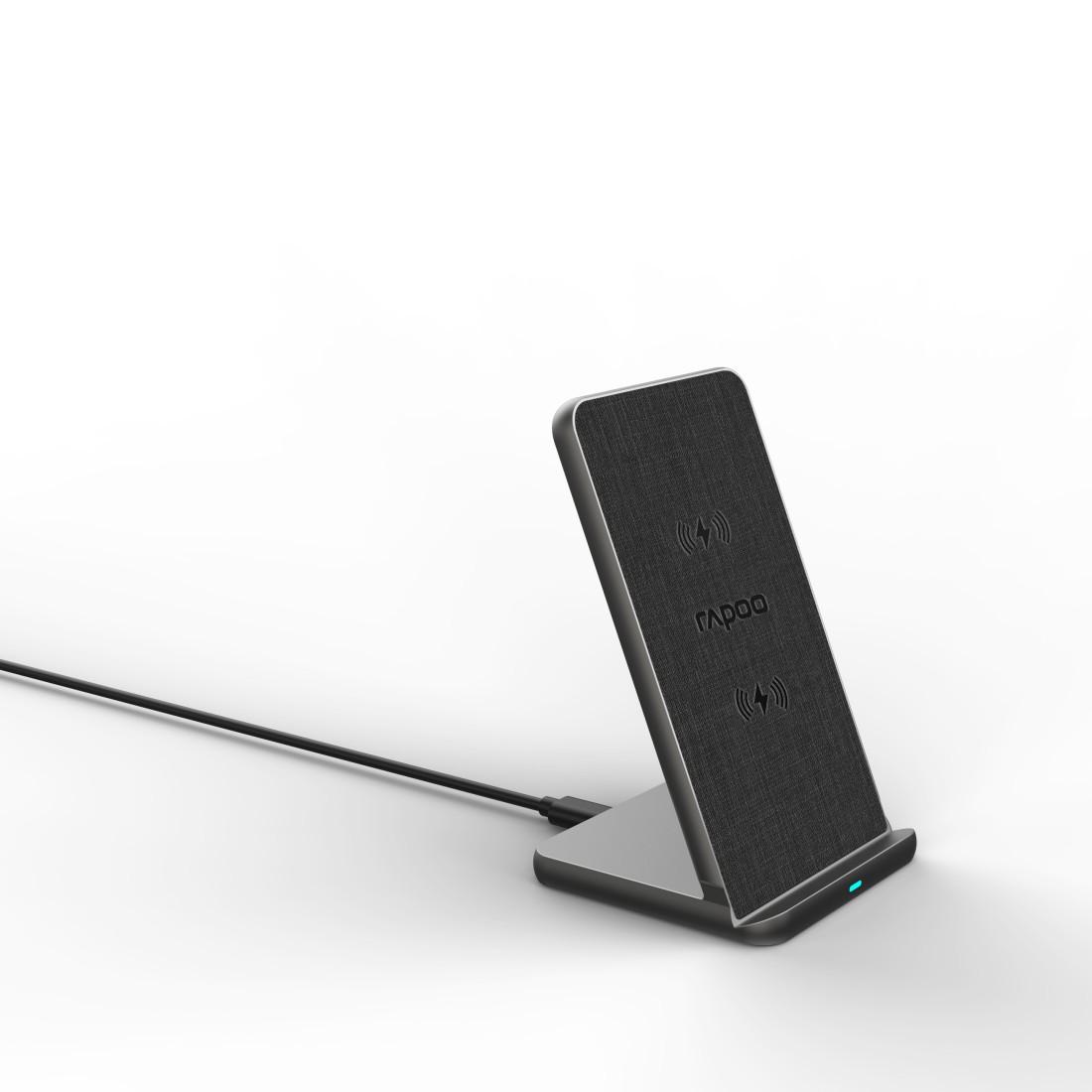 Kabelloser Qi-Ladestand "XC360", 15W, Grau (00215043)