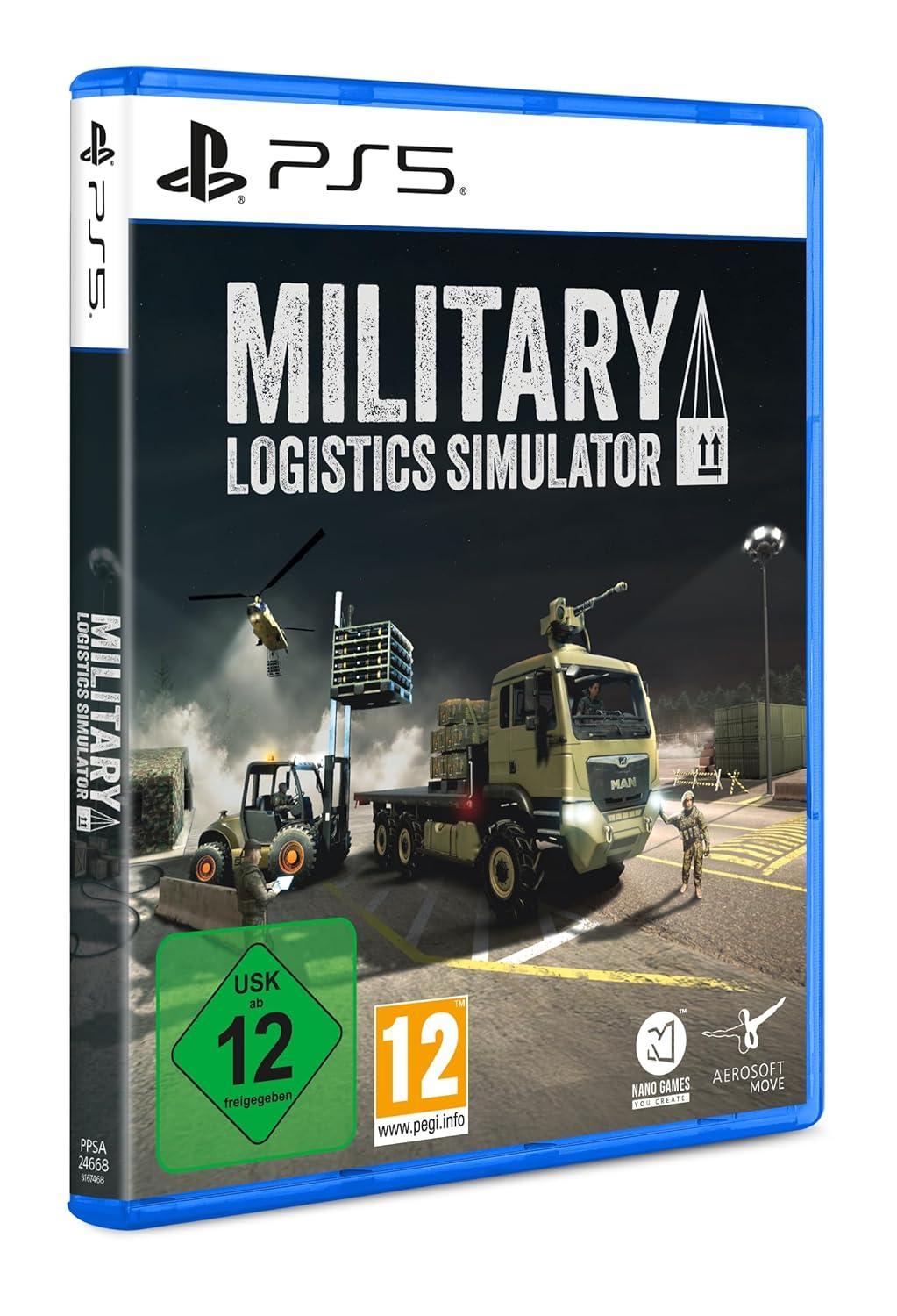 Military Logistics Simulator PS5-Spiel