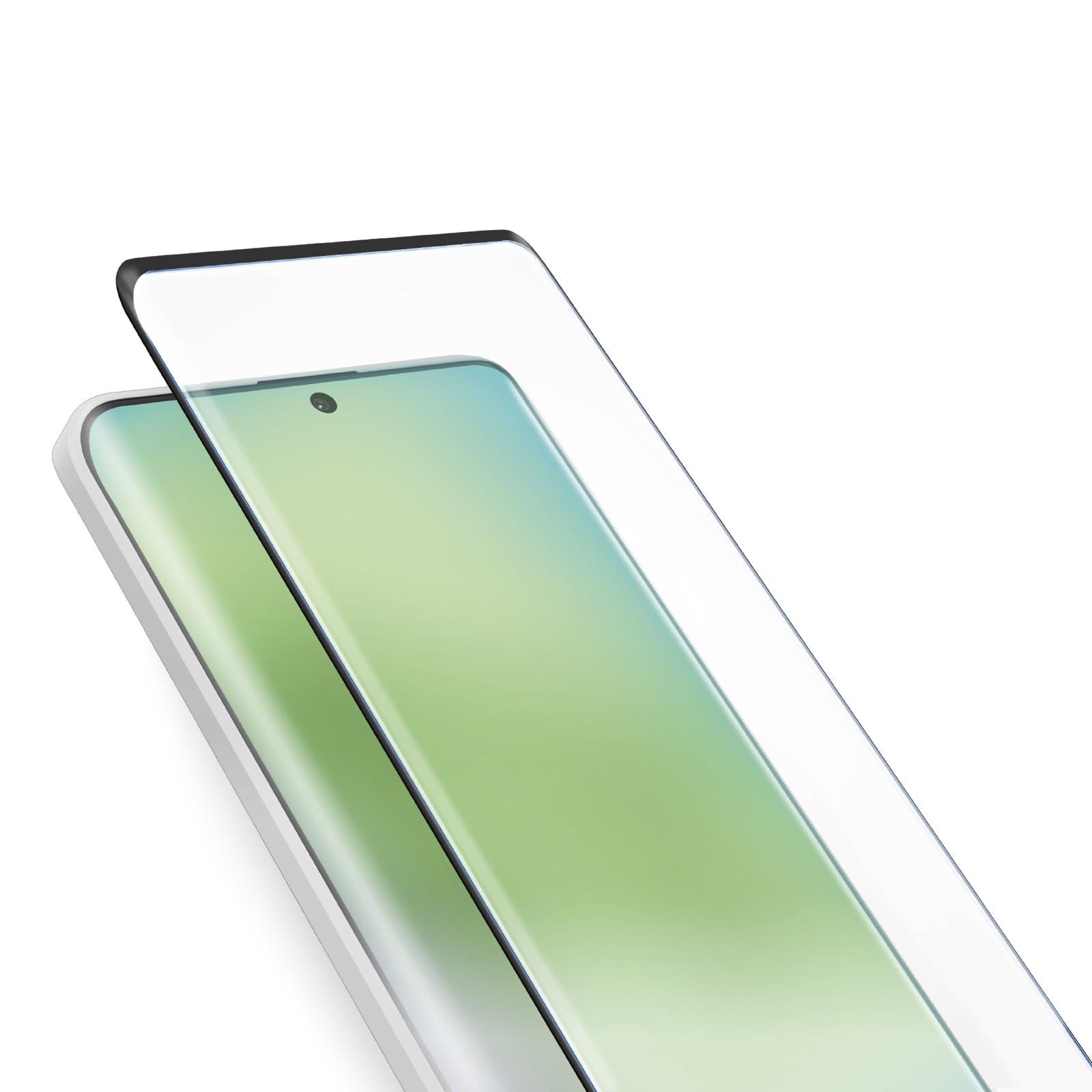 Glas Displayschutz 4D Full Glass für Xiaomi Redmi Note 13 Pro+, Schwarz