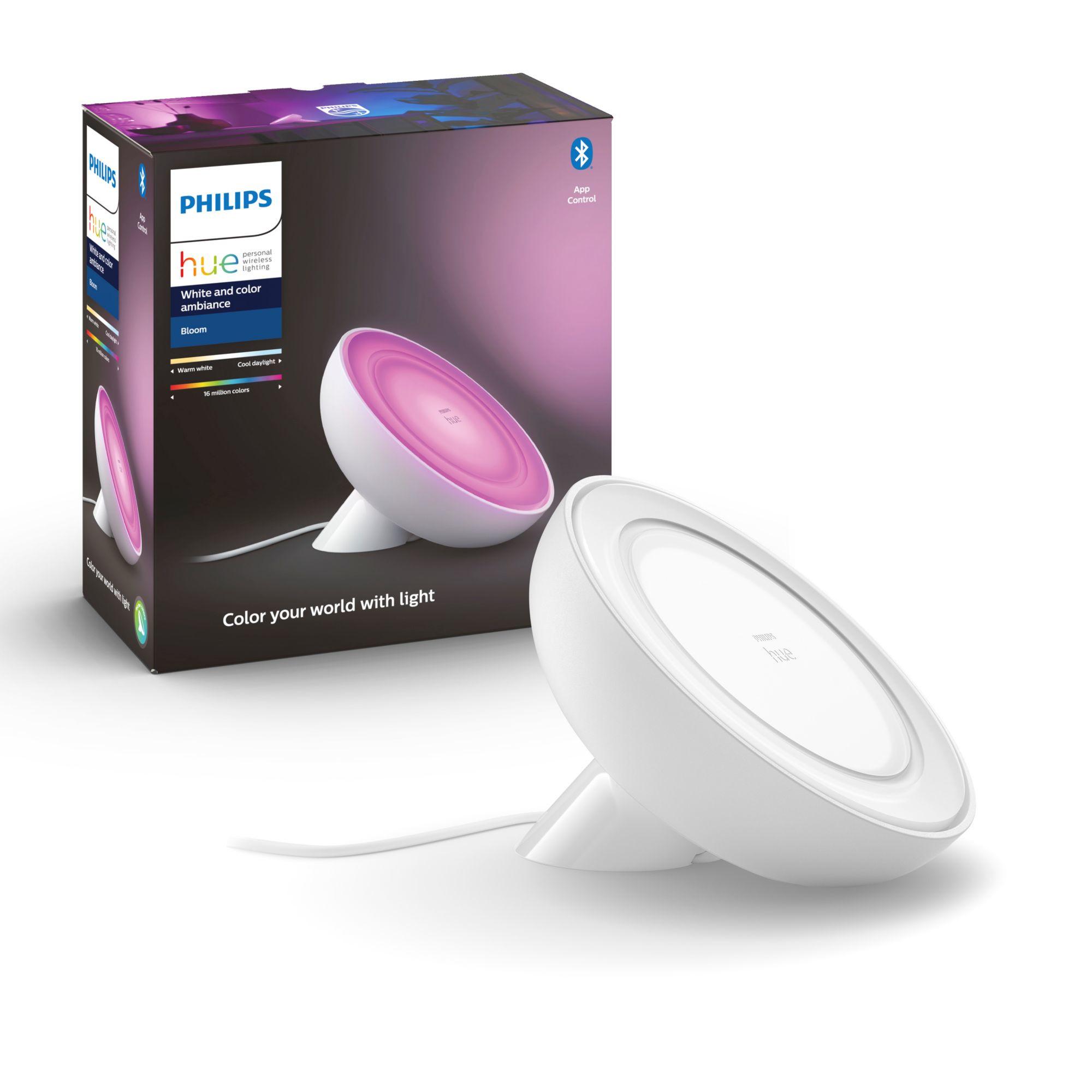 White & Color Ambiance Bloom WLAN Tischleuchte