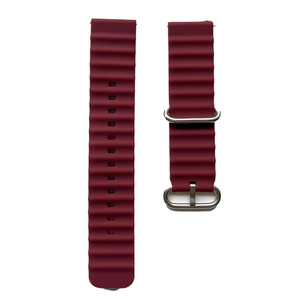 Armband 20mm Sporty Bordeaux