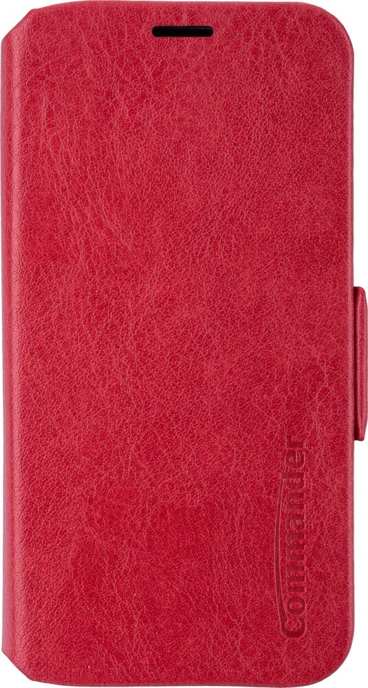 CURVE Book Case DELUXE für Apple iPhone 13 Mini Red Handyhülle