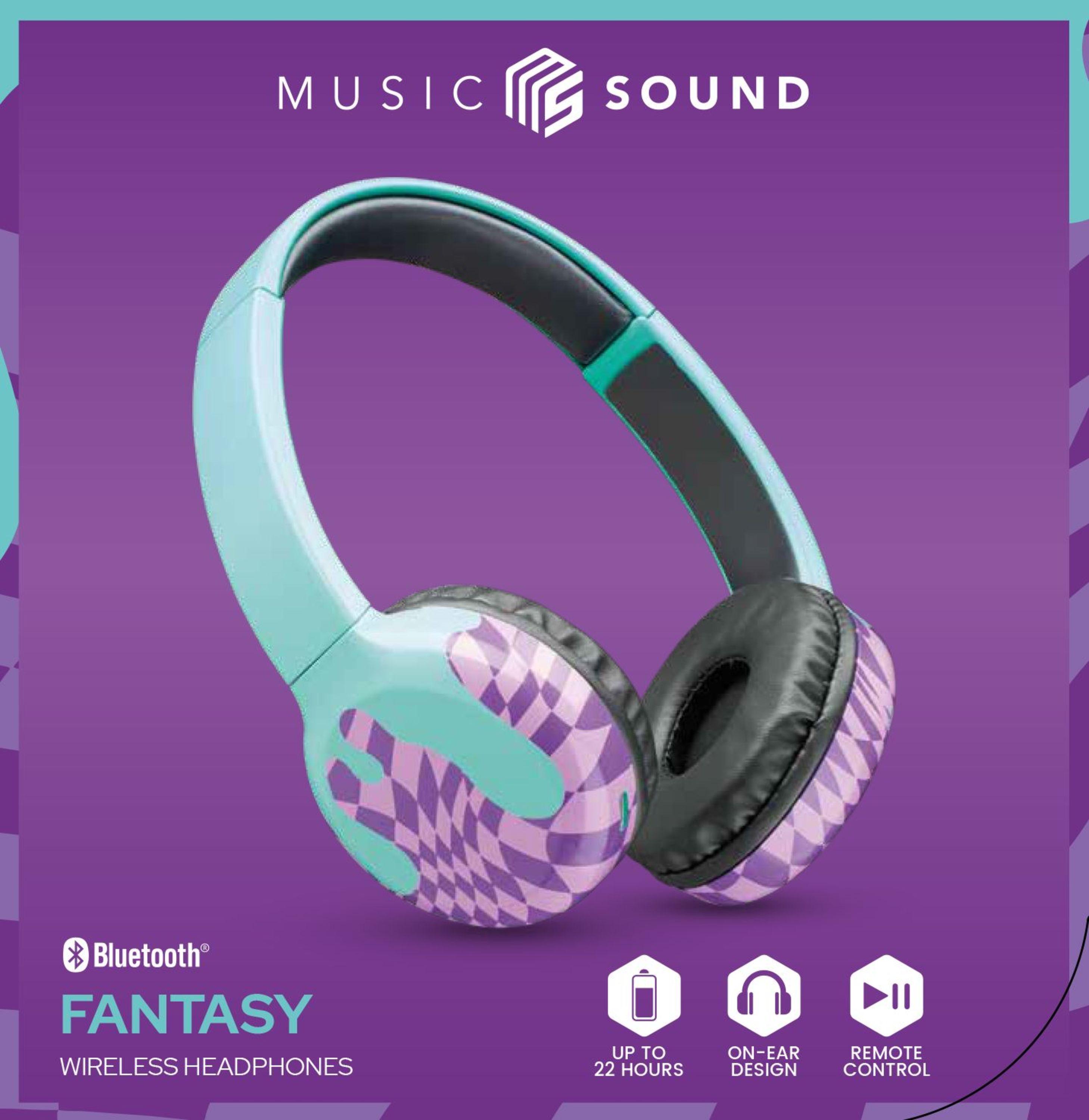 Music & Sound Bluetooth Headphone Fantasy Fluid (61052) On-Ear Kopfhörer
