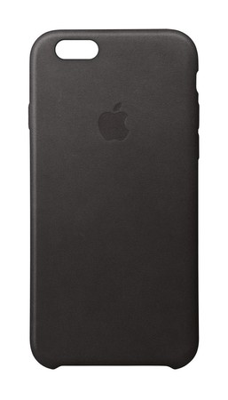 iPhone 6S Plus Leder Case schwarz