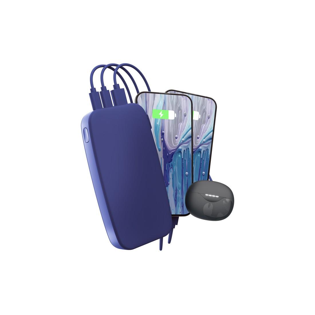 Powerbank 24000mAh USB-C, Ultra Fast Charging, 20W PD, True Blue (00231835)