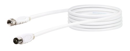 KVCKHQ183 - F-Stecker > IEC Stecker, 3m SAT/Antennen Adapterkabel
