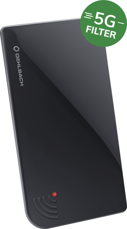 Scope Vision 5G - Zimmerantenne für DVB-T2 mit 5G Filter, schwarz