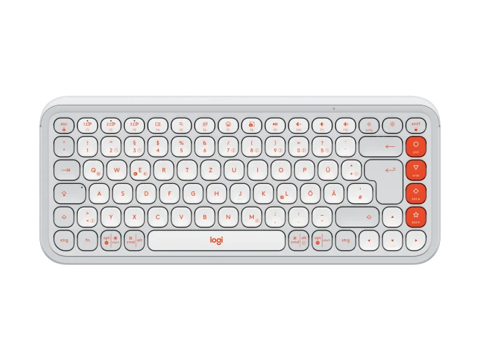 POP ICON KEYS - Weiss Tastatur