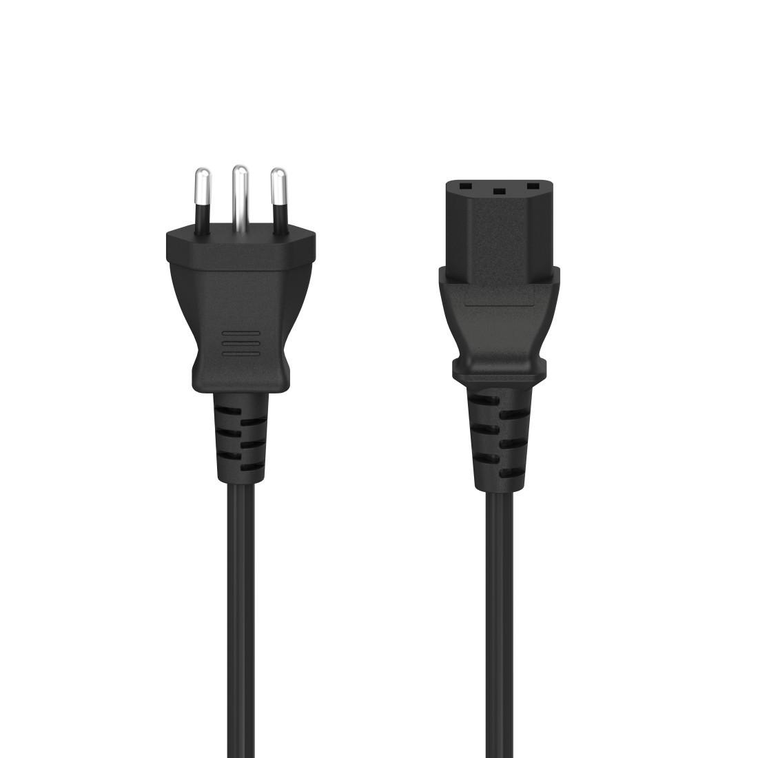 Netzkabel, Schweizer-Stecker - 3-pol.-Kaltgeräte-Zuleitung, 1,8 m (00205083)