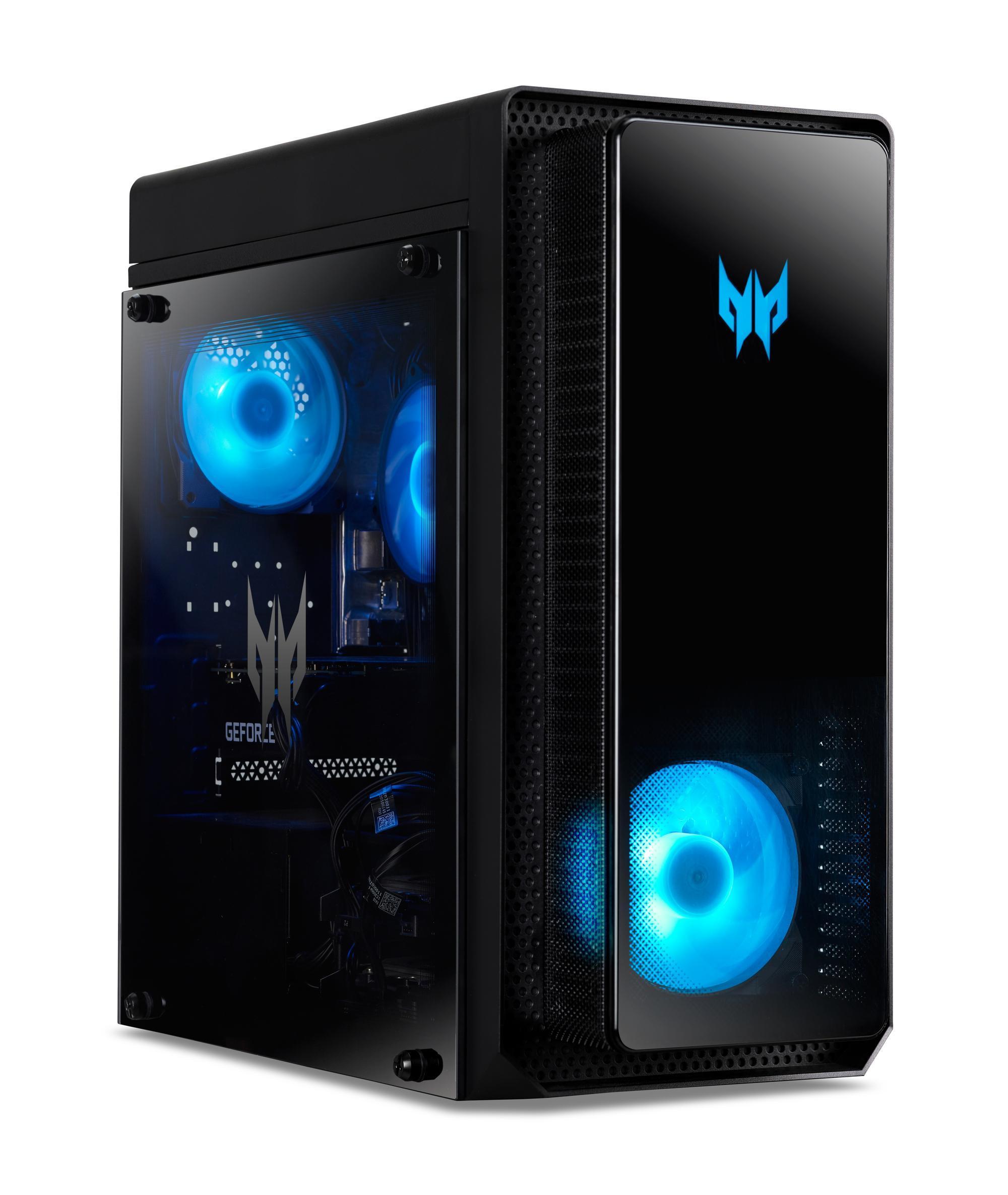Gaming-PC Predator Orion 3000 (P03-655), Schwarz, Intel Core i7-14700F, 16 GB, 512 GB M.2 SSD, RTX 4060 8GB