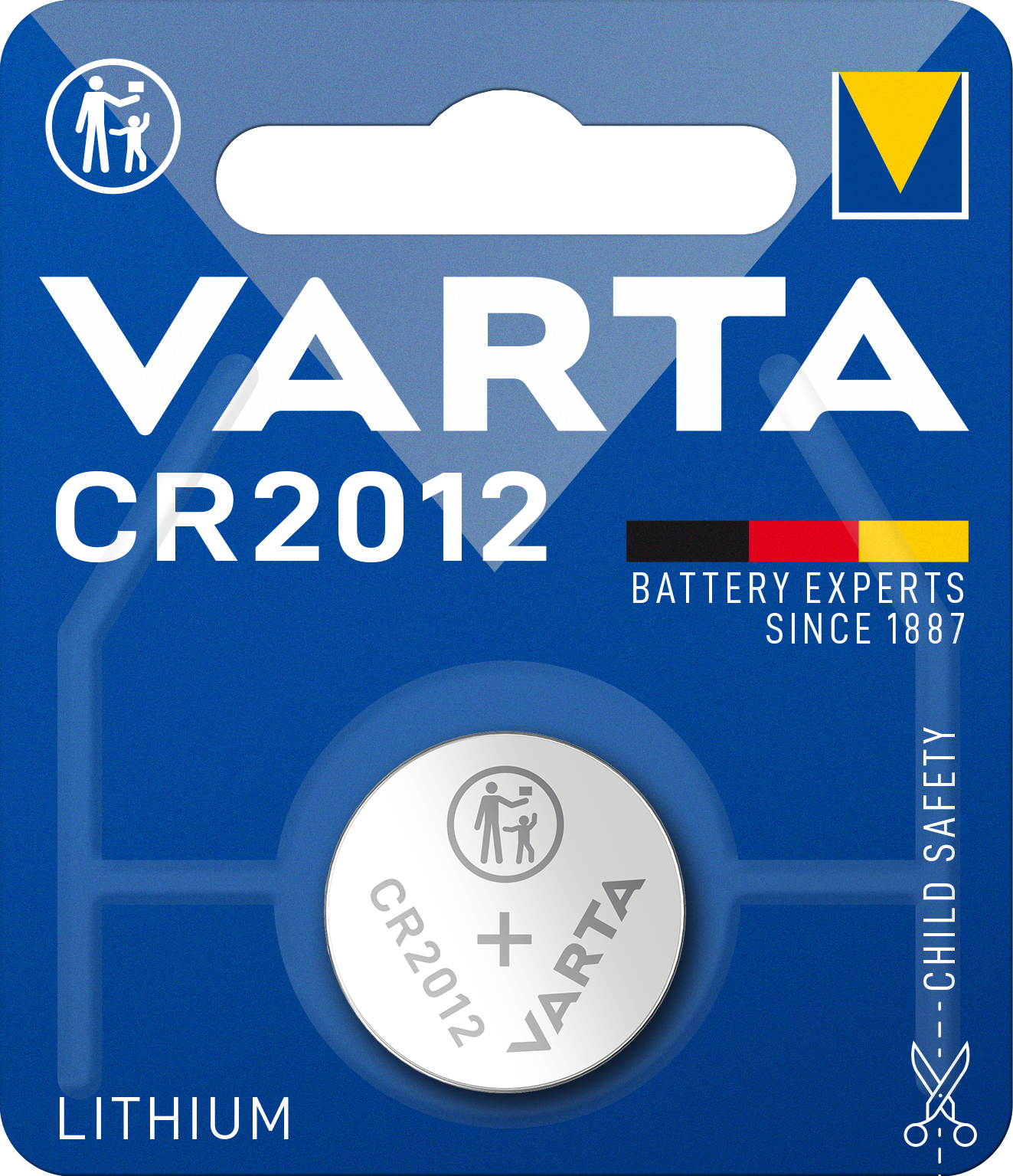 LITHIUM Coin CR2012 1er Blister Batterie