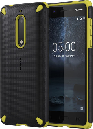 CC-502 Rugged Impact Case für Nokia 5 gelb-schwarz