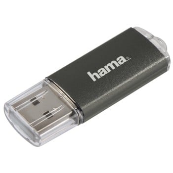 USB-Stick "Laeta", USB 2.0, 16 GB, 10MB/s, Grau (00090983)