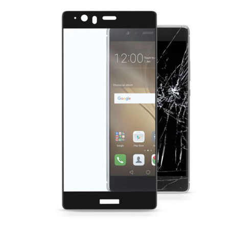 37731 Capsule Display-Schutzglas für Huawei P9 Plus schwarz