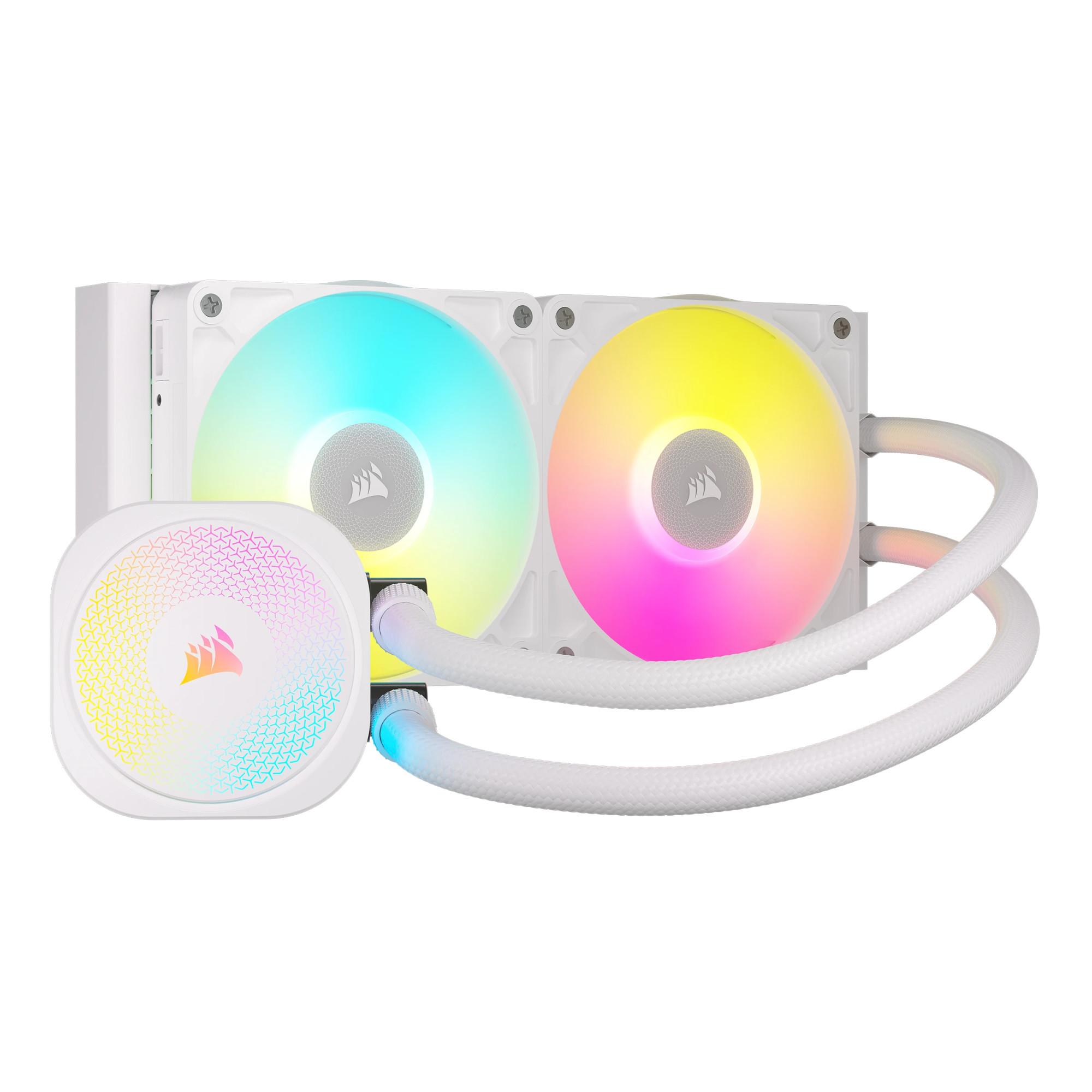 iCUE LINK TITAN 240 RX RGB AIO Wasserkühlung, Weiß