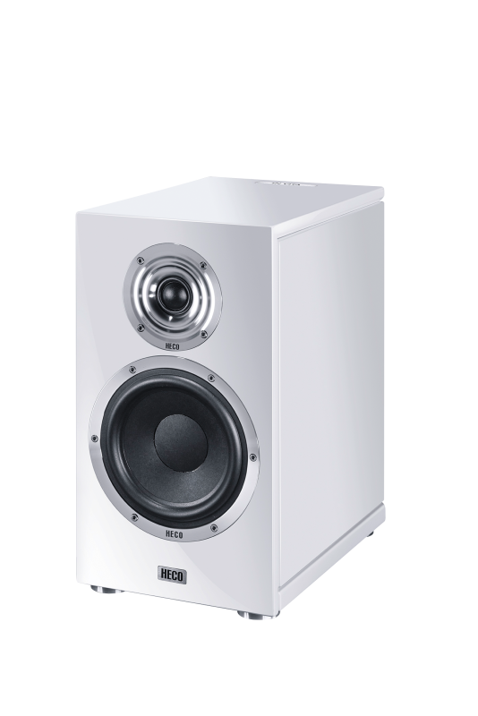 In Vita 3 Paar weiß Regal-Lautsprecher