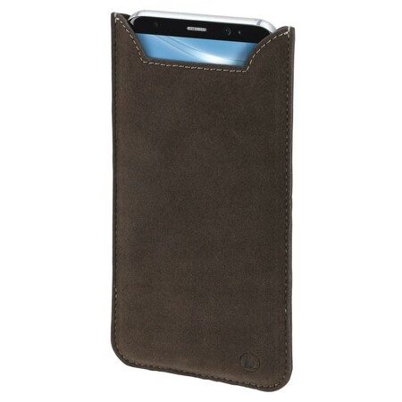 Smartphone Sleeve "Soft Fleece", Größe XXL, braun Handyhülle