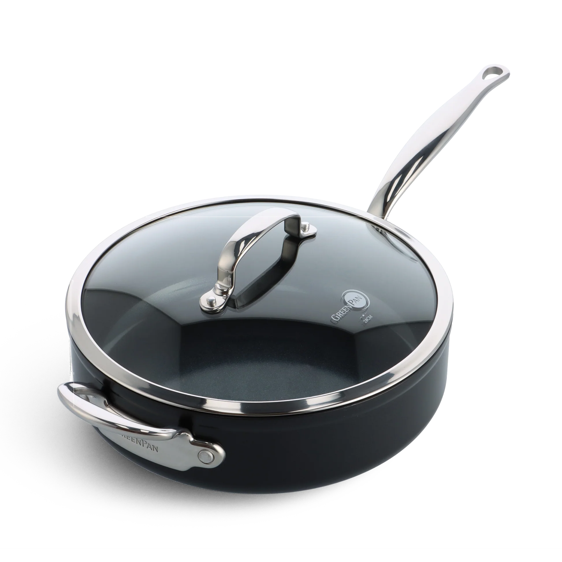Barcelona Pro Schmorpfanne mit Deckel 28 cm