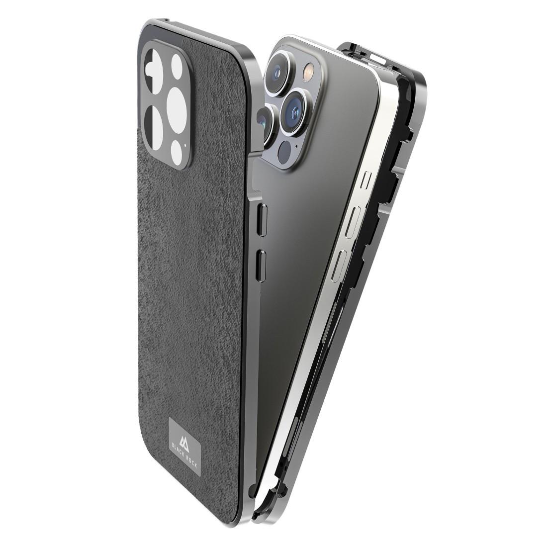 Cover "360° Glass" für Apple iPhone 14 Pro, Premium Leather, Schwarz (00215167)