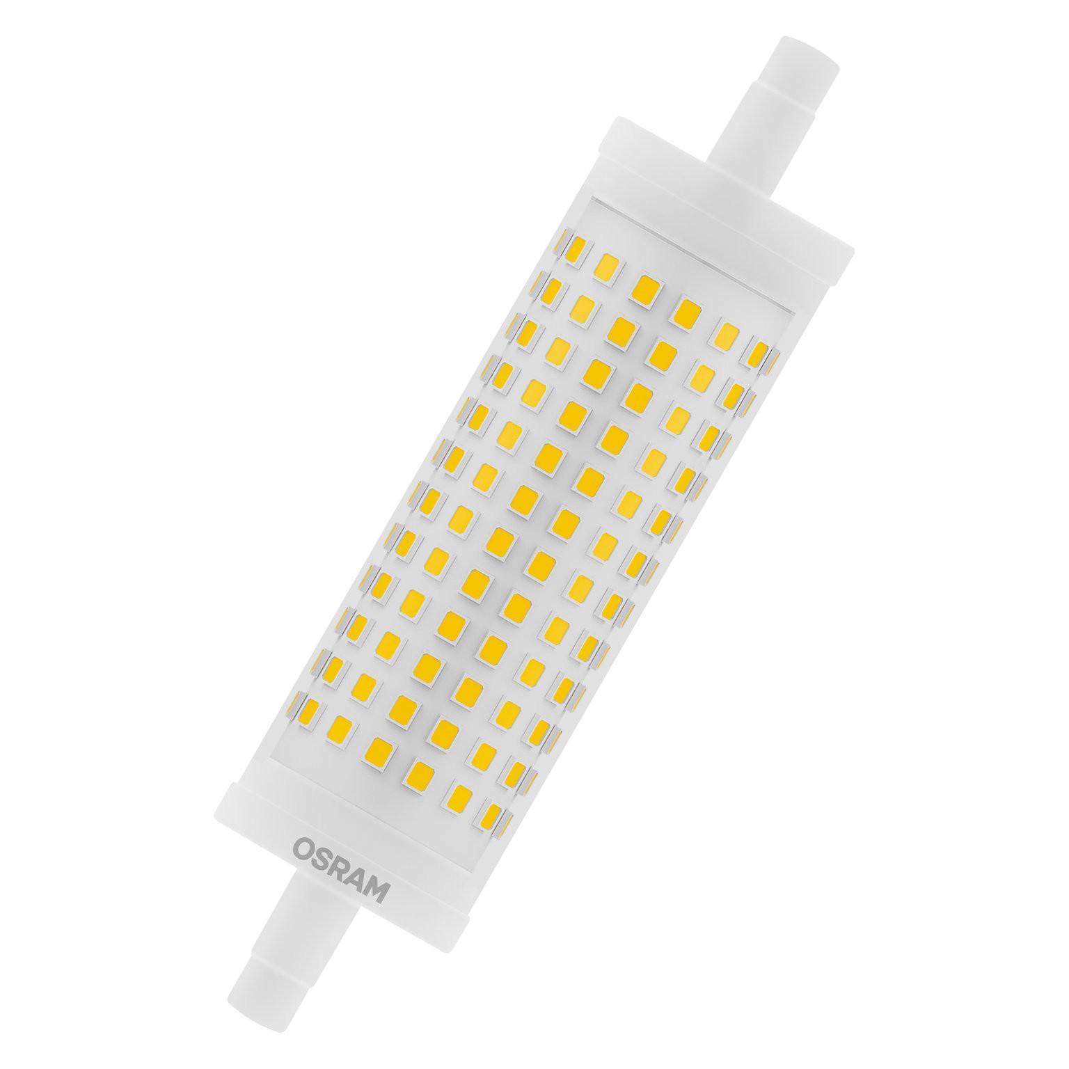 LED-Lampe "LINE", Kolben, 19W, R7S, Tunable White, klar (00215126)