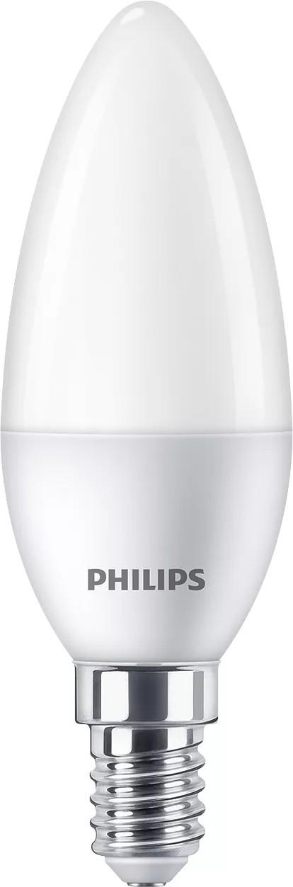 LED-Kerzenlampe, 4er-Pack, 40W, E14, warweiß (00004976)