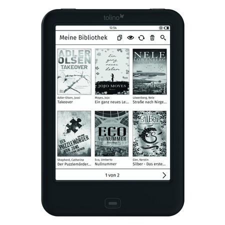 Shine 2 HD, Schwarz eBook-Reader