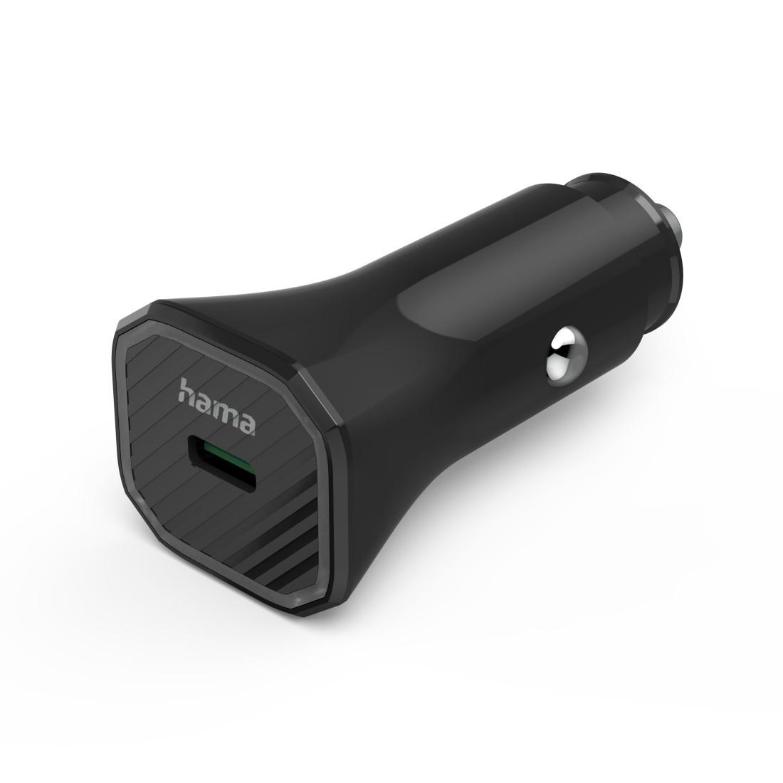 Auto-Ladegerät Eco USB-C, Power Delivery (PD)/Qualcomm 3.0, 25W, Schwarz (00187279)