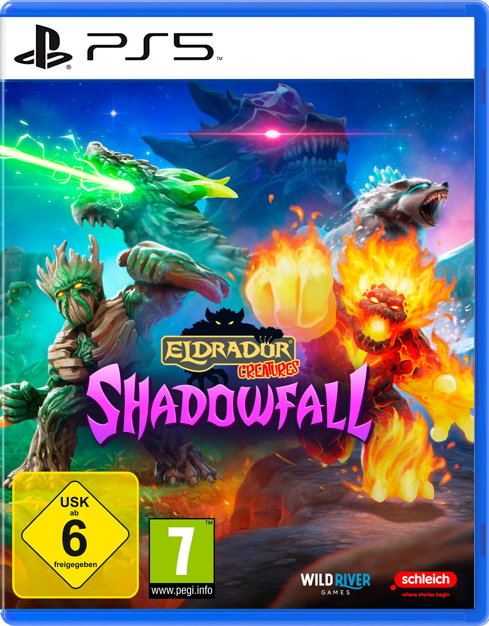 Eldrador Creatures Shadowfall PS5-Spiel