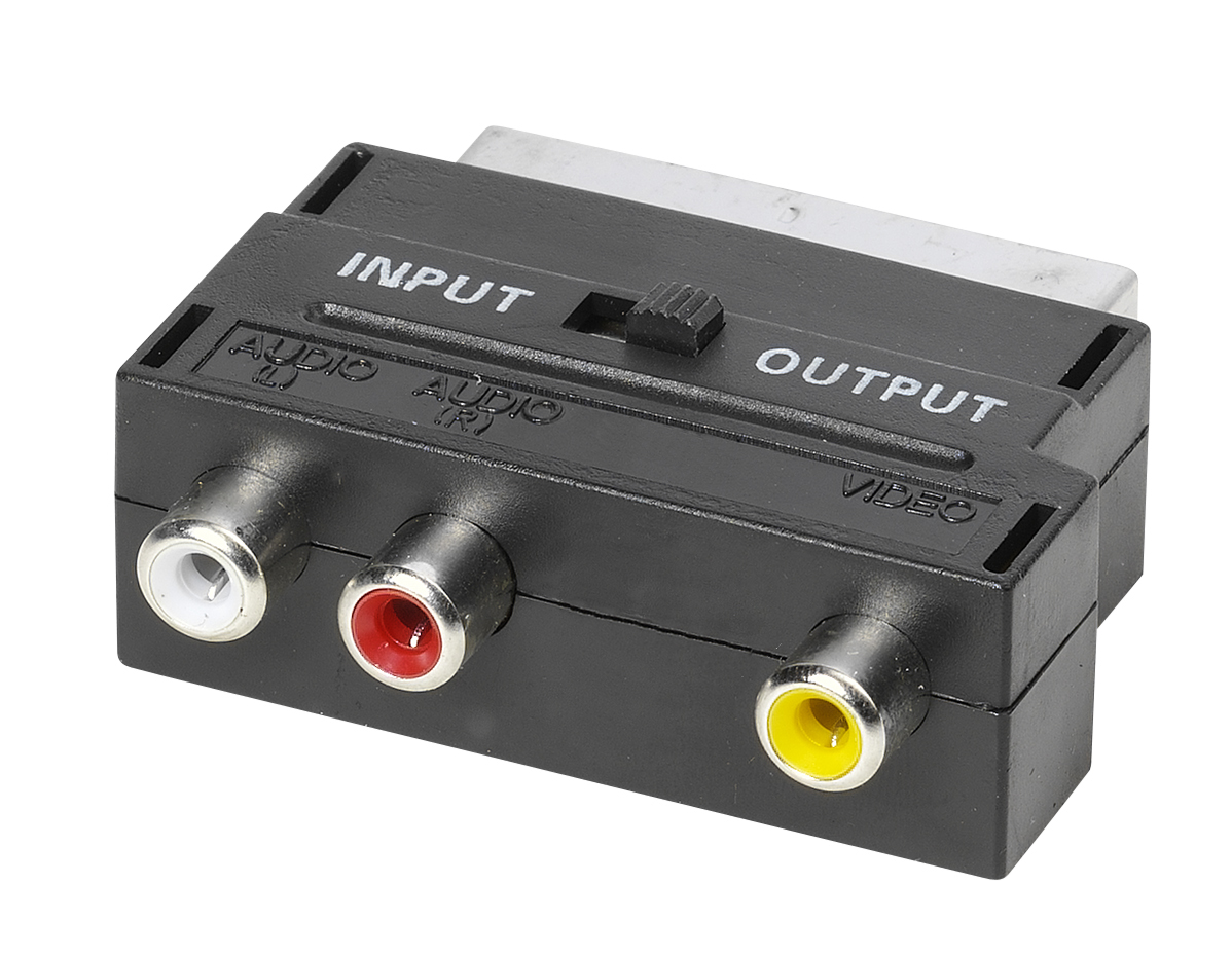 Cinch / Scart Adapter IN / OUT (47021)