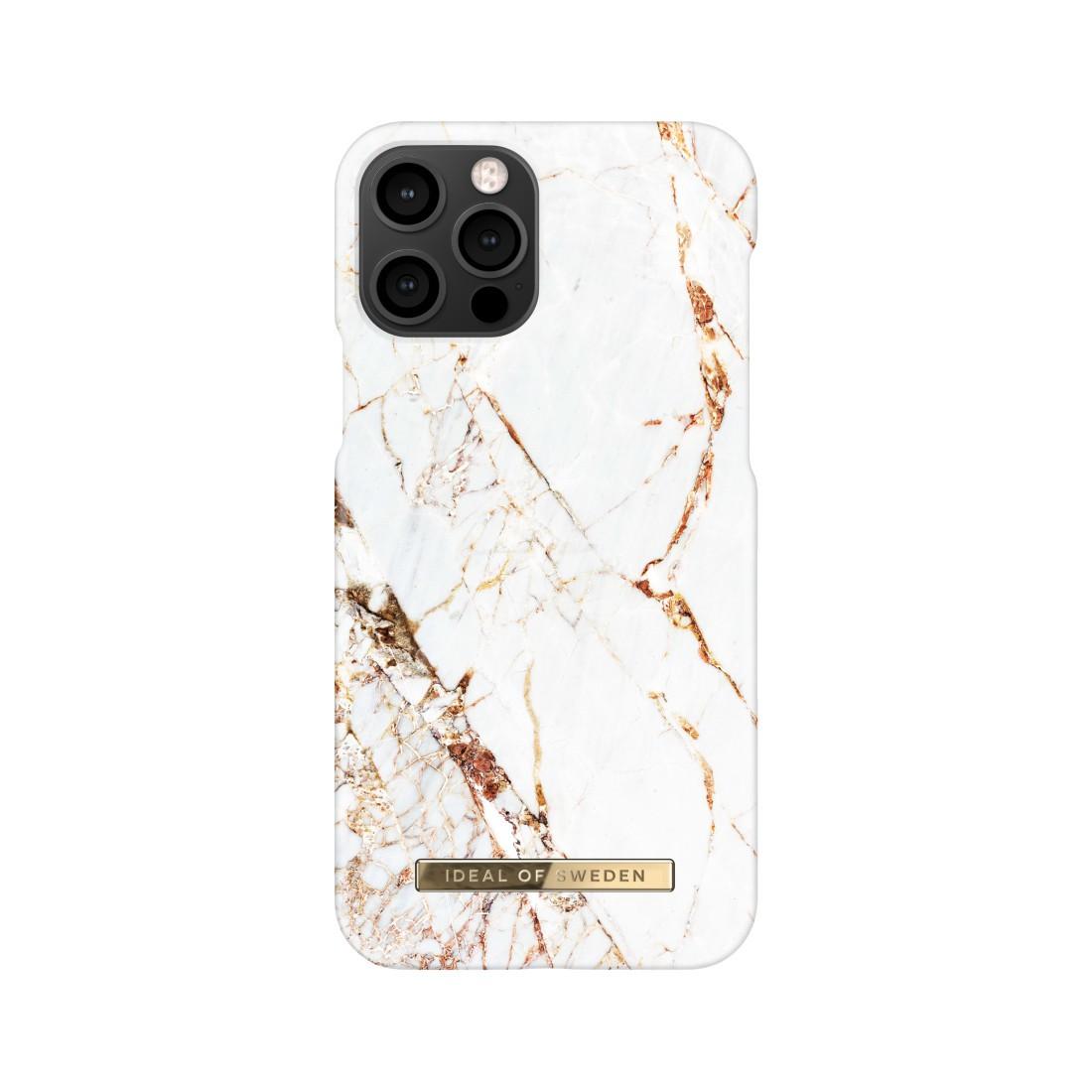 Cover "Fashion Case" für Apple iPhone 12/12 Pro, Carrara Gold (00216645) Handyhülle