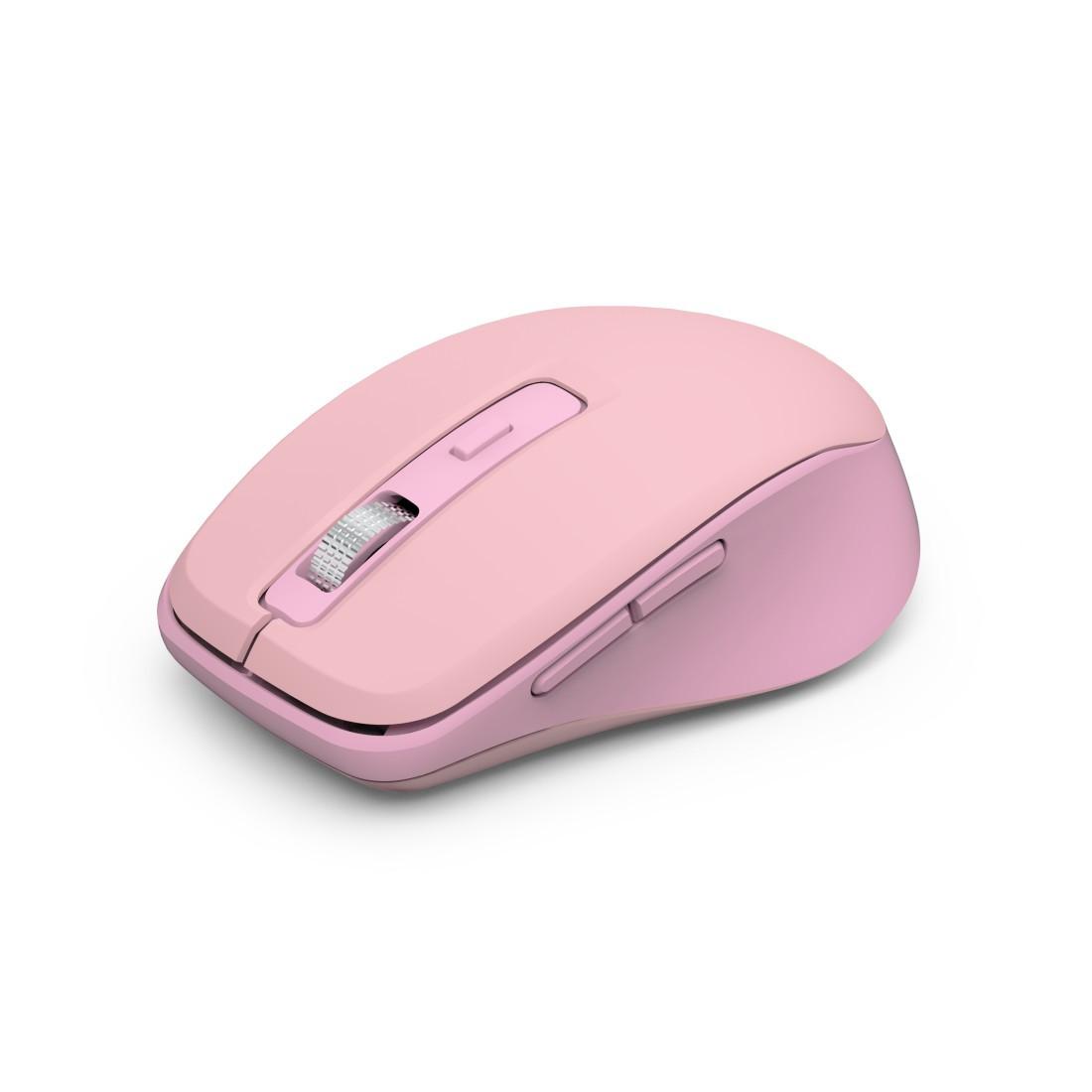 Multi-Device-Maus WM-450, kabellos, Funk/Bluetooth, 7 Tasten, Rosa (00173042)