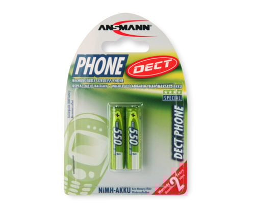 DECT AAA, 2er Blister Akku
