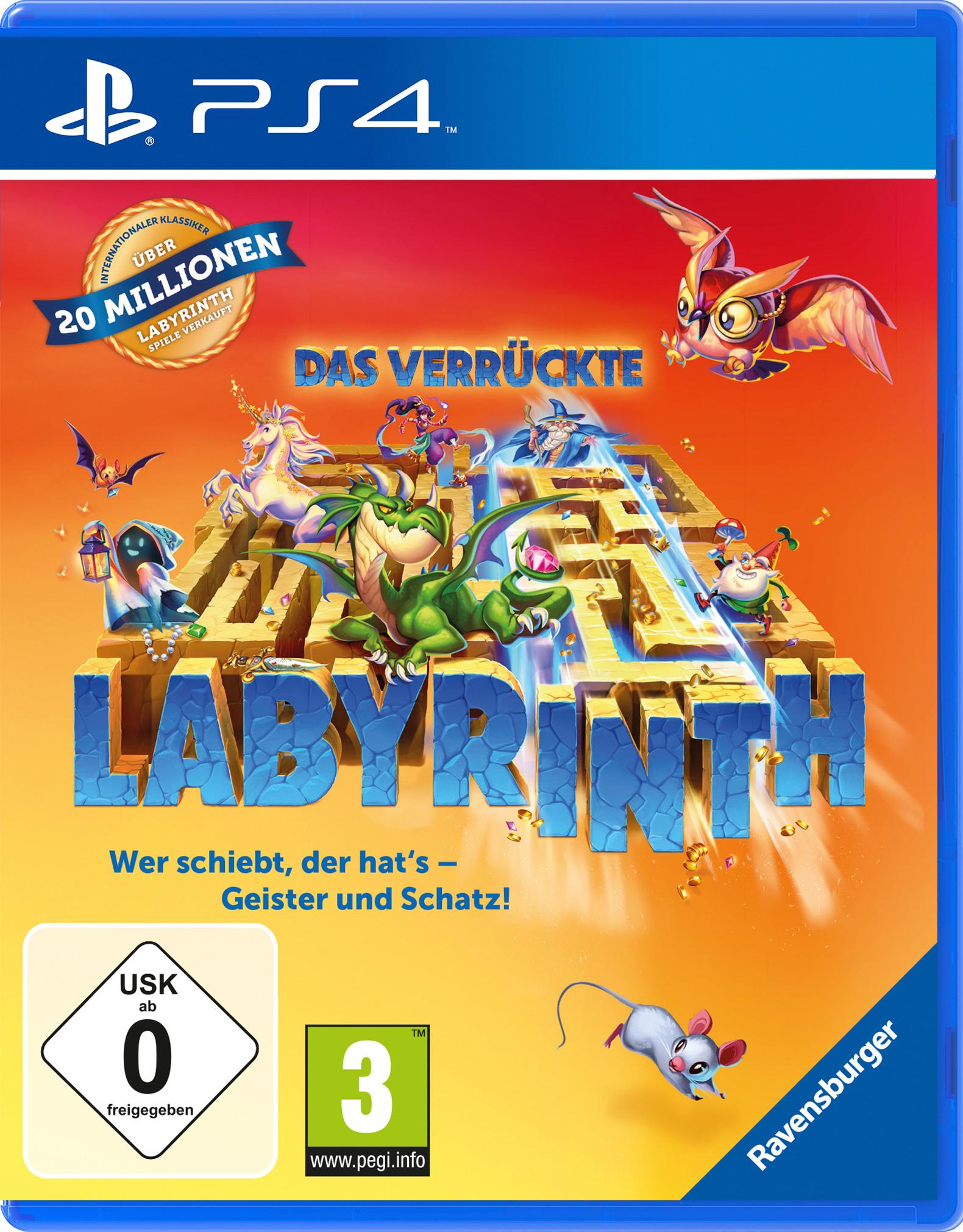 Das verrückte Labyrinth PS4-Spiel