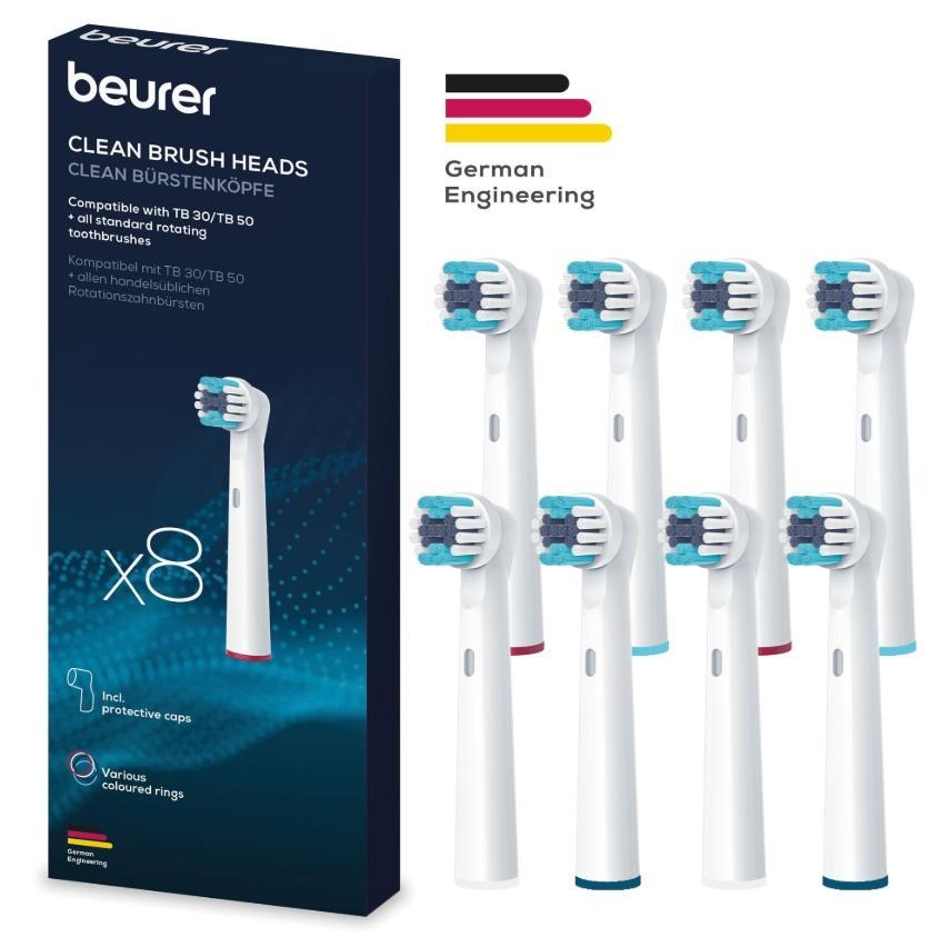 TB Clean 8x Aufsteckbürsten