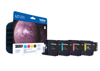 Tintenpatrone LC1220 ValuePack C/M/Y/BK
