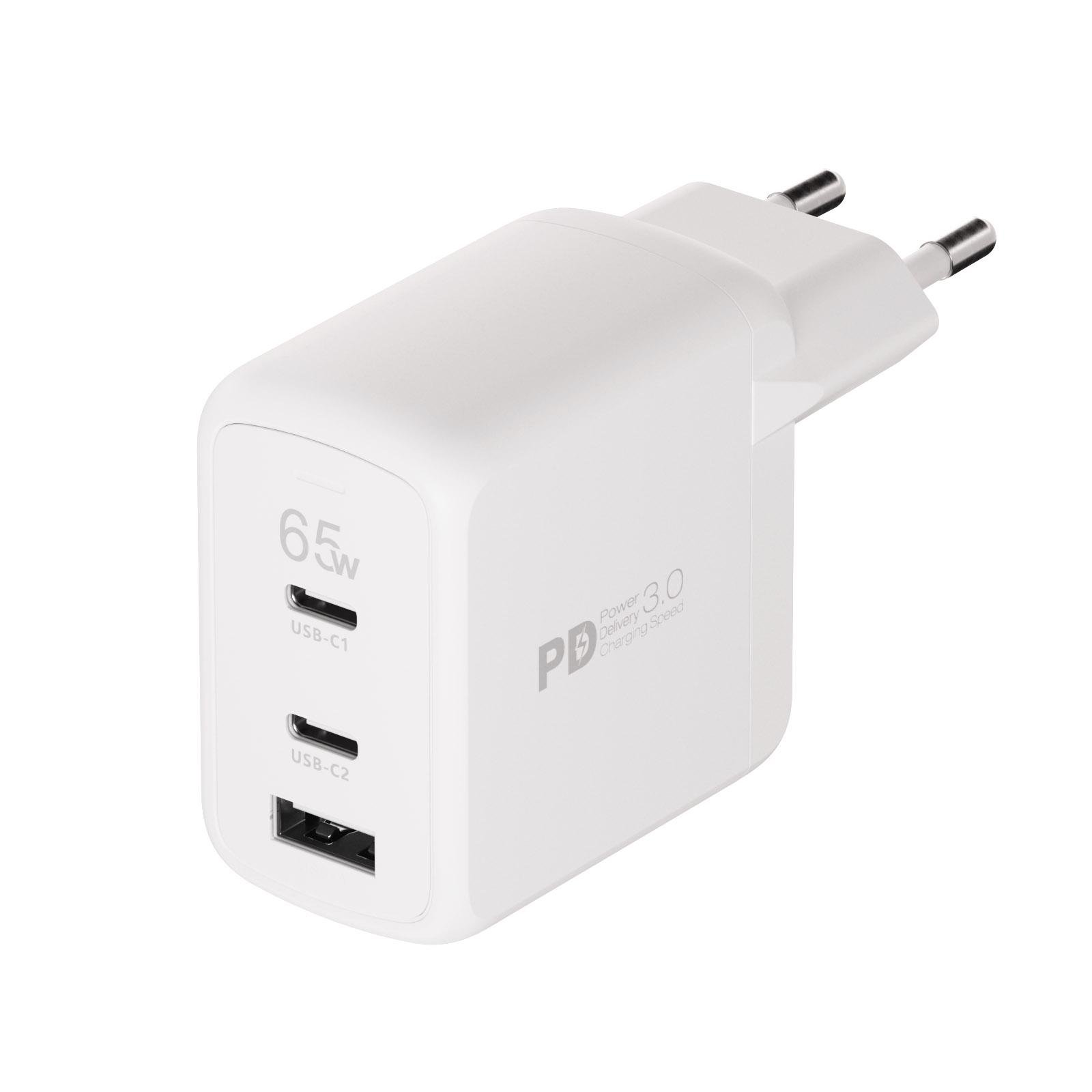 Power Delivery 3.0 Ultra Fast Dreifach Schnellladegerät 65W (63961)