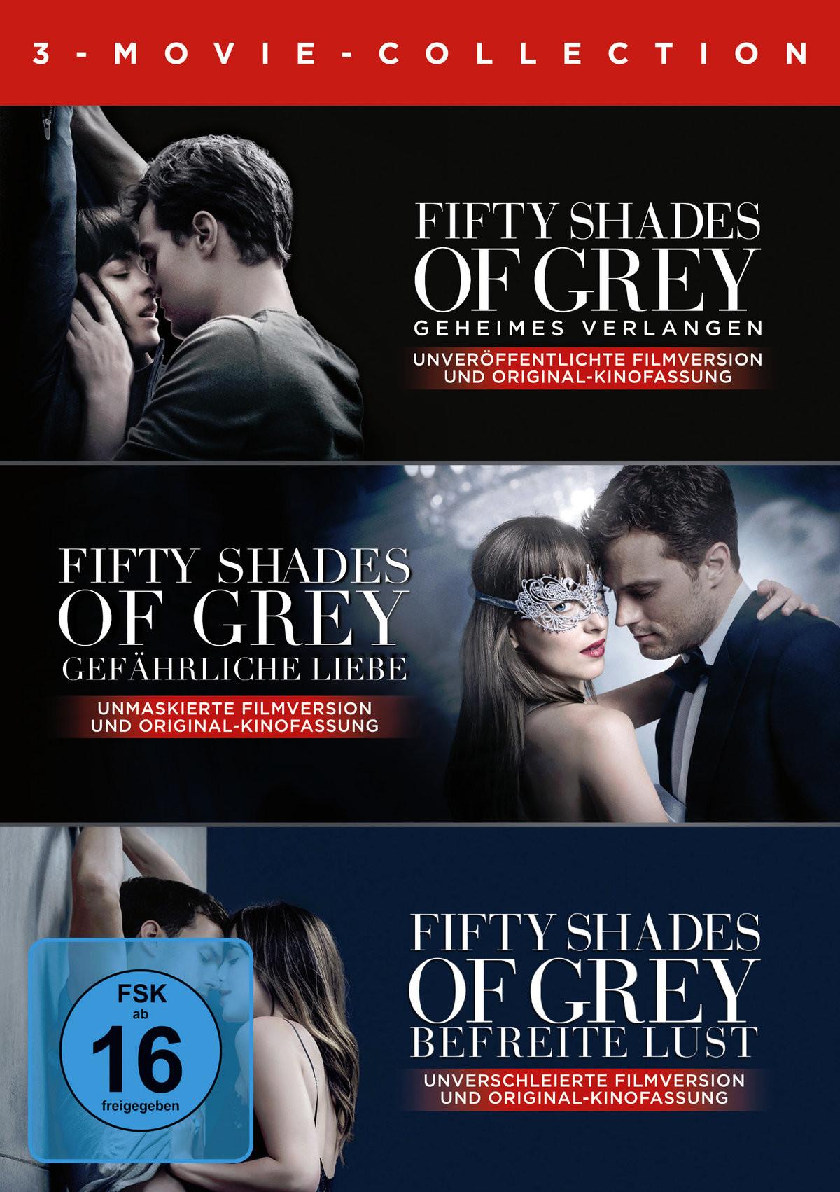 DVD Fifty Shades of Grey - 3-Movie Collection [3 DVDs]