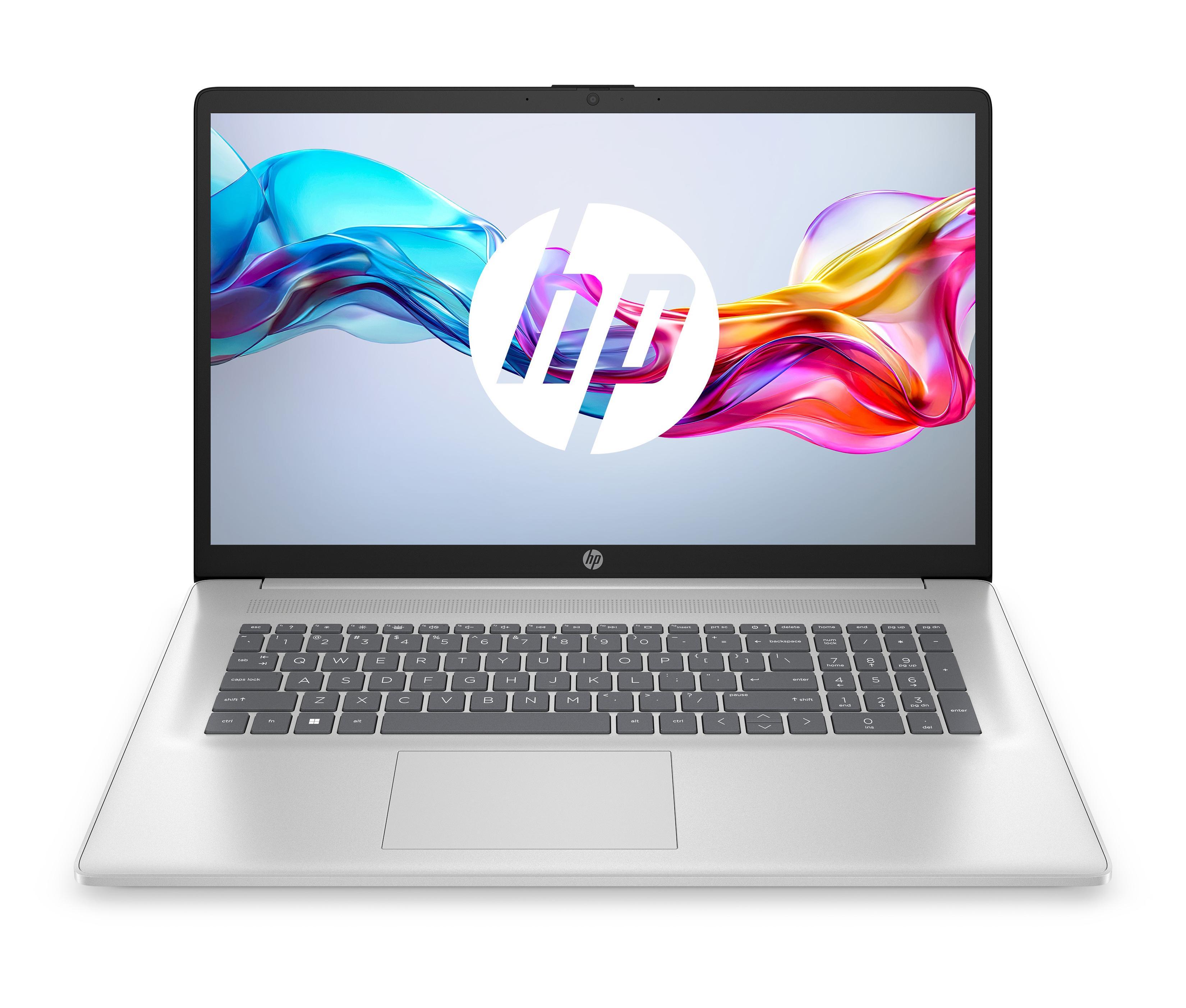 Notebook 17-cn3674ng, Silber, 17,3 Zoll, Full HD, Intel Core i7-1355U, 16 GB, 512 GB M.2 SSD, Intel Iris Xe