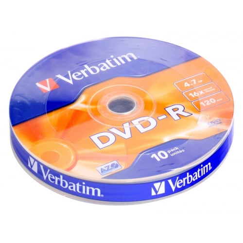 DVD-R Matt Silver 4.7GB, 16x, 10er Pack DVD-Rohlinge