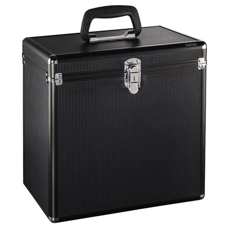 LP-Koffer 50, Alu-Look, Schwarz (00181436)