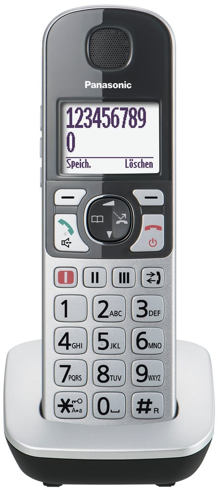 KX-TGE510GS Silber Schnurloses Telefon