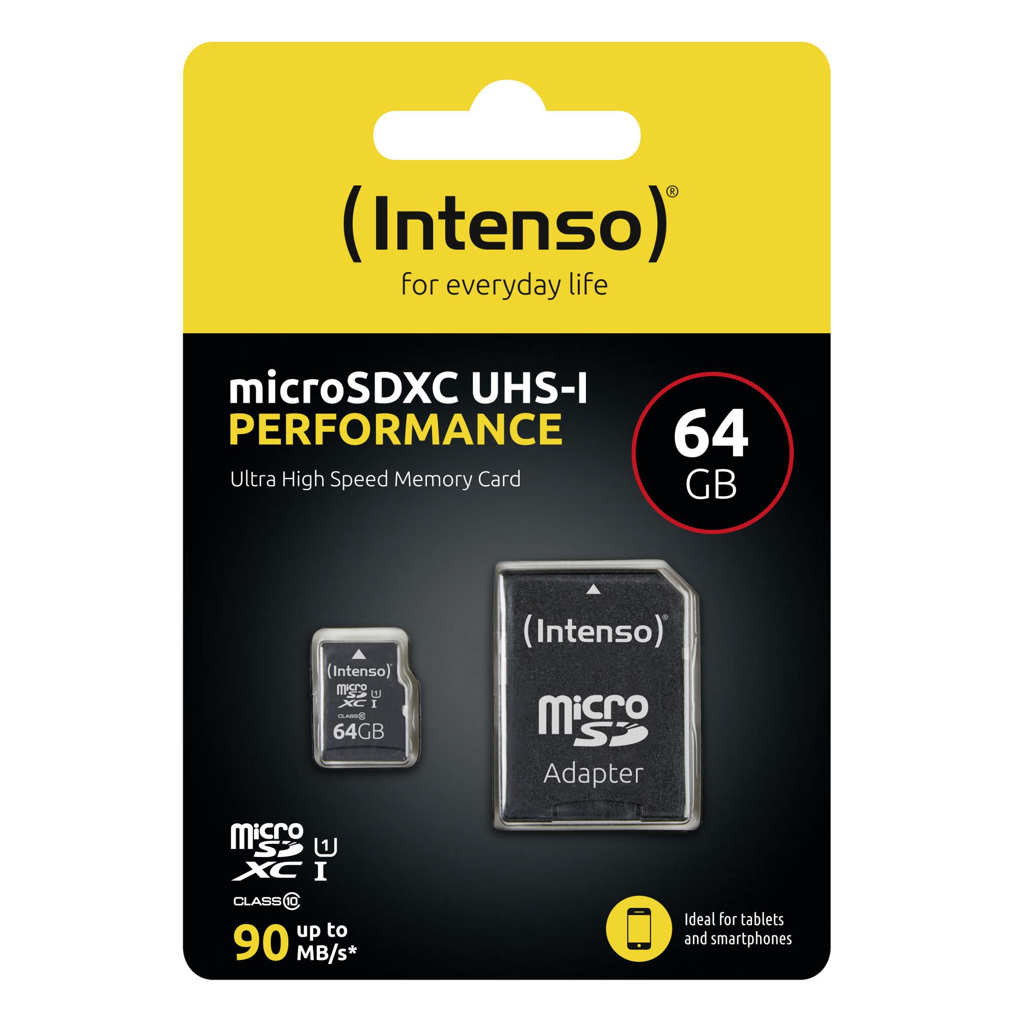 microSD Karte UHS-I Performance 64GB