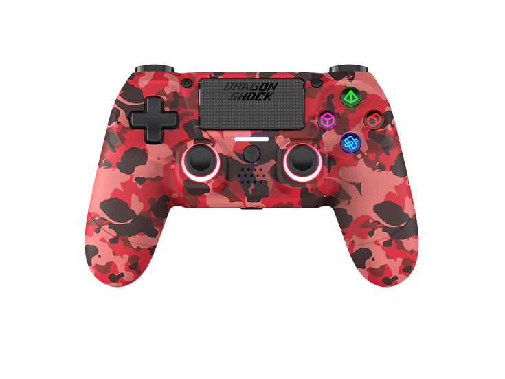 Dragonshock Controller Mizar Wireless, Red Camo, PS4